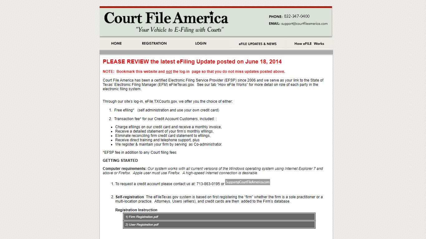 Court File America